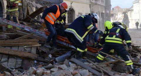 Devastating earthquake