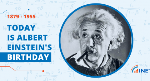 Today is Albert Einstein's Birthday